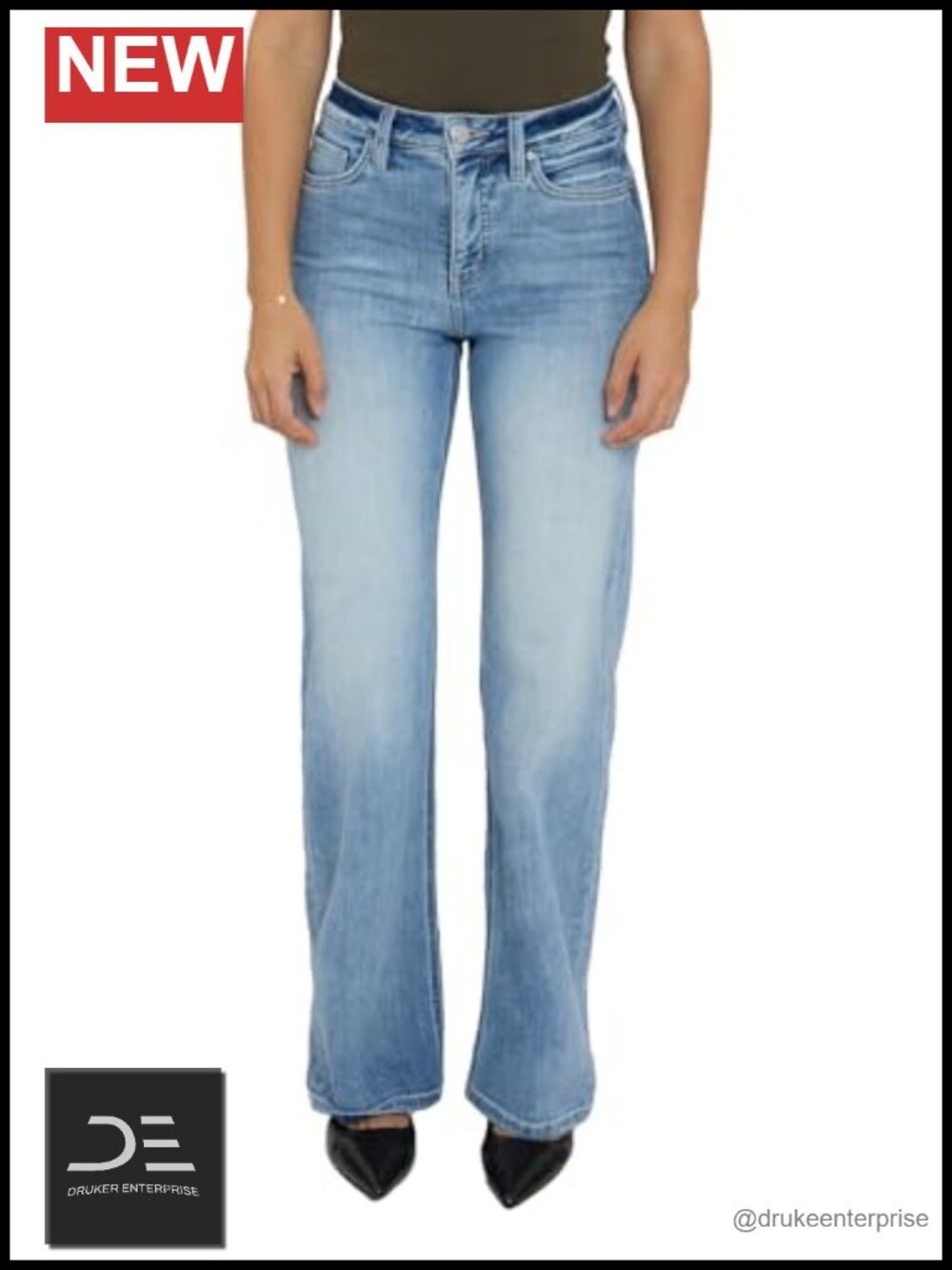 RFM Hailey High Rise Wide Leg Jeans